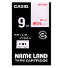 カシオ ネームランドテープカートリッジ9mm XR-9XRD（XR9XRD） シーンや用途を選ばず使える、汎用性の高いテープ NAME LAND TAPE CARTRIDGE  CASIO