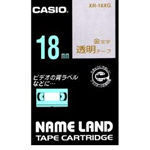 JVI l[he[vJ[gbW18mm XR-18XG(XR18XG)ye[vz V[prI΂gAėp̍e[v NAME LAND TAPE CARTRIDGE y[֕sz CASIO