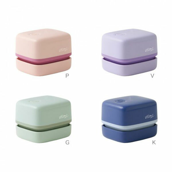 卓上クリーナー ユートリムエル スージーコロン 乾電池式【UL-7592】全4色 本体サイズ:60×57×70mm オーバーヒート防止機能付 乾電池式卓上そうじ...