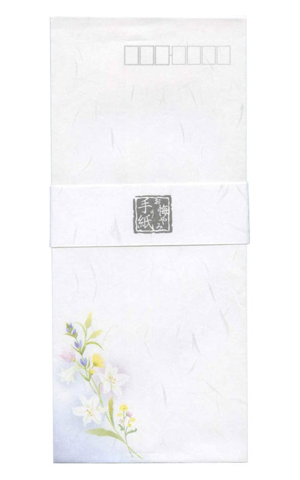 封筒 縦型 お悔やみ【5301208】大礼紙 入り数：5枚入 長型4号封筒 縦205×横90mm 郵便枠入 おくやみ 伝..