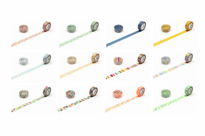 カモ井加工紙 mt マスキングテープ DECO(デコ)シリーズ 柄 mt 15mm×7m 【MT01D】単品 バラ売り (MT01D283R/284R/285R...