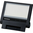 Web会議用スクエアライト PCL10クロ 黒 クリップ式 USB給電(Type-A/Type-C) ノートPC等に簡単取付け LEDライト キングジム KIN...