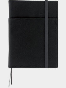 カバーノート SYSTEMIC システミック 3号（A5)　ノ-685B-D（ノ685BD）ノート中紙寸法 210×148 2冊収容 リングノートタイプ コクヨ kokuyo 表紙色：黒 【メール便対応可能 】