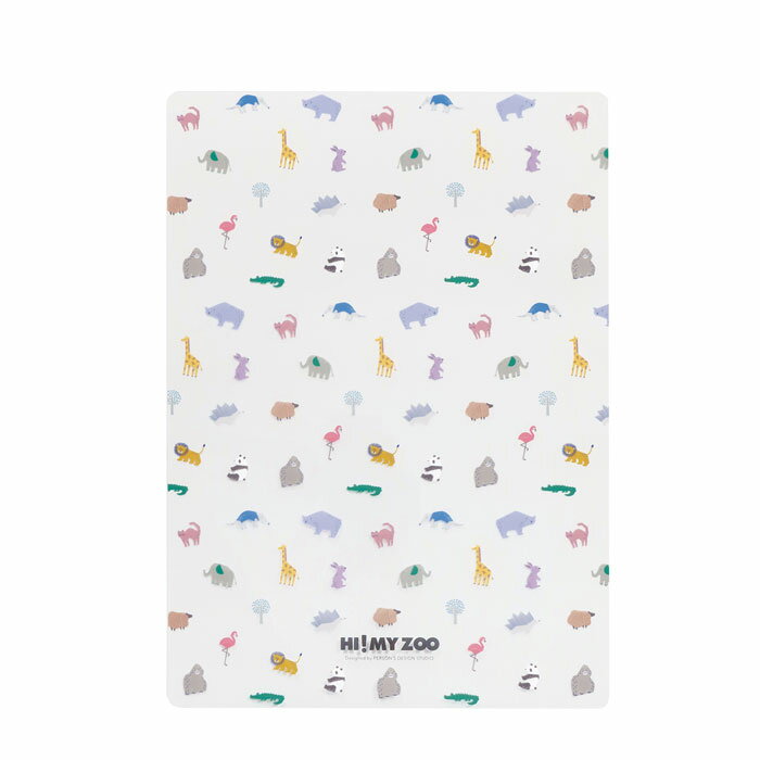 ハイマイズー B5下じき カラー【HZ030A】半透明タイプ B5サイズ:250×180×0.6mm HY! MY ZOO KUTSUWA クツワ株式会社【メー...