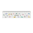 ハイマイズー 定規 15cm HZ029 透明タイプ 目盛15cm 本体サイズ:H39×W160×D2mm HY! MY ZOO KUTSUWA クツワ株式会社...