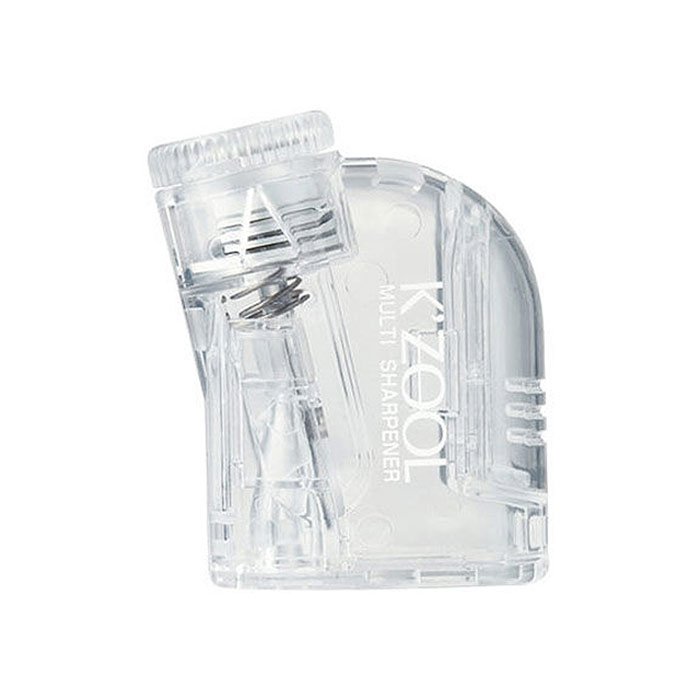 クツワ 透明鉛筆削りケズール クリアー【RS029CL】ハンディ鉛筆削り 手動鉛筆削り 携帯用えんぴつけずり 小型えんぴつ削り スケルトン K'ZOOL HiL...