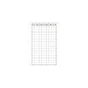 ツイストノート 専用リーフ メモサイズ 5mm方眼罫 8穴【N-1660S】30枚 71×120mm (N1660S) 1/3インチピッチシリーズ/メモ帳/専用...