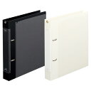 myfa コレクションファイル A5サイズS型 2穴【F-3310】全2色(ミルキーホワイト/ジェットブラック)収容枚数:コピー用紙230枚 ※中身のポケットは...