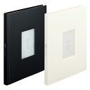 myfa フォトコレクションファイル【N-3329】全2色(ミルキーホワイト/ジェットブラック)収容枚数:L判写真112枚 サイズ:16mm×226mm×283...