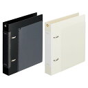 myfa コレクションファイルミニ 2穴【F-3320】全2色(-0 ミルキーホワイト/-24 ジェットブラック)収容枚数:コピー用紙200枚 サイズ:27×1...