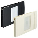 myfa トレーディングカードコレクションファイル ミニ【N-3331】全2色(-0 ミルキーホワイト/-24 ジェットブラック)トップインタイプ フラップ付き...