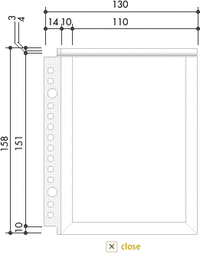 �饤���󡡥�ե�����ݥ��åȡ��ޥ��դ���AP-A6M��147-89��5�������¿�����å��ݥ��åȡ�APA6M