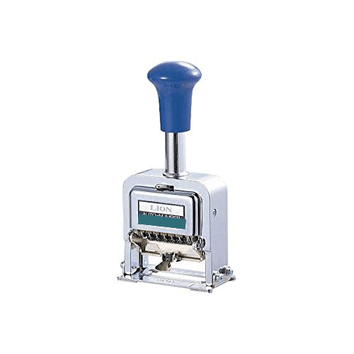 ライオン　ナンバリング　MC−51／206−47印字面ゴム製