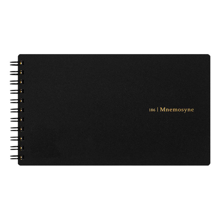 マルマン ノート ニーモシネ 長型 5mm方眼罫【N186】80枚 サイズ: W181xH100mm 切り取りミシン目付 リングノート コンパクトサイズ ツイン...