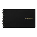 マルマン ノート ニーモシネ 長型 5mm方眼罫【N186】80枚 サイズ: W181xH100mm 切り取りミシン目付 リングノート コンパクトサイズ ツイン...