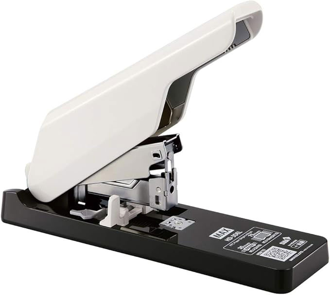 マックス ホッチキス 3号タイプ 中型 ブルー【HD-3DEL】最大:75枚とじ(使用針によって異なります)(HD-3DEの後継モデル)軽とじ機構を搭載した定番...