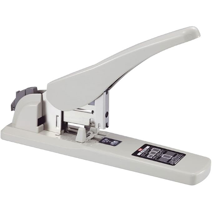 マックス ホッチキス 12号シリーズ 50〜240枚とじ用ホッチキス グレー【HD-12N/24】大型特殊用途ホッチキス ※とじ枚数は使用針によって異なります ...