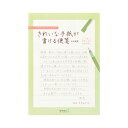 A5 きれいな手紙が書ける便箋 横罫 20589006 30枚入 横罫15行 横書き 横線 H210×W148×D5mm 付録台紙の使い方、手紙の基本、秘密の下敷き、文字のお手本 MIDORI 株式会社デザインフィル ミドリカンパニー【 6冊までメール便対応可能 】2023年発売