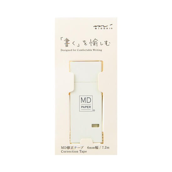 MDơ Ȥڤ꥿ 6mm7.2m   H68W27D13mm ѸƲǳߤȤƽʬ뤳ȤǤޤ Correction Tape ꡼6mm ǥե ߥɥ midori  20Ĥޤǥ᡼бǽ 