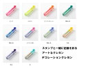 デコレーションクレヨン 全10種類 1本入 本体H71×W15×D16mm 透明ホルダーに差すと手を汚さずに彩色をお楽しみいただけます 【 11個までメール便対応可能 】 デザインフィル ミドリ midori