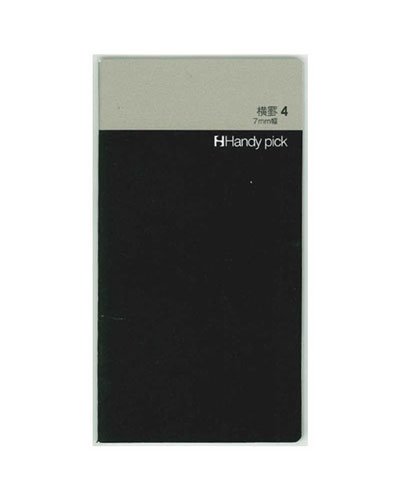 ハンディピック Handy pick<SMALL>リフィルSサイズ【横罫4(7mm幅) C5003】ページ数:60P サイズ:130×70mm リフィル手帳 ミ...