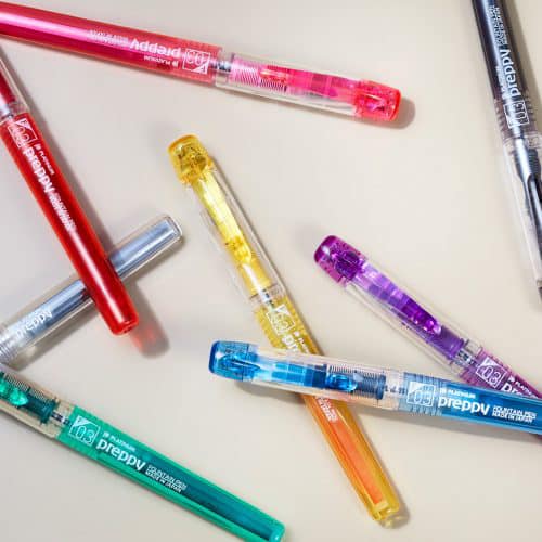 カートリッジ式万年筆 プレピー PSQ-300 Preppy ペン種 F 細字 03（0.3）PSQ300 カートリッジインク(軸色に準ずる)（PPQ-200・PPQ200後継商品）プラチナ万年筆　【 50本までメール便対応可能 】 bellepo-10017483 べるえぽ サンプル画像3