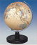 21cm アンティーク地球儀 木製台座 行政図(国別・地域別の色分け) 21-CAJX-K スチール製ホルダー 日..