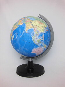 【21cm　地球儀】　日本製　学習用地球儀　21−GX　（21GX）　日本地図付　21−GK（21GK）の後継商品　昭和カートン（三貴工業）