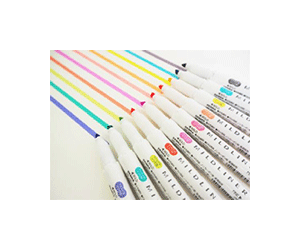 ゼブラ/ZEBRA マイルドライナー新色単色 【WKT7】マイルトなインク色 MILDLINER ラインマーカー 親しみマイルド色/晴れやかマイルド色 水性顔料 FAX用紙・ノンカーボン紙・普通紙用