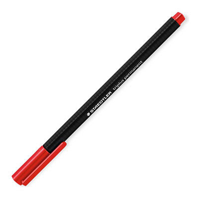 トリプラスパーマネント　油性ペン単色　線幅 0.3mm　【331】細書きペン　STAEDTLER　triplus permanent 細字　油性マジック 細い油性ペン