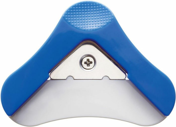 かどまる3【S4765028】コーナーカッター 本体サイズ横77×縦58×厚さ29mm、本体重量40g 本体の角のラインに合わせて角を丸くしたい箇所を差し込みパ...