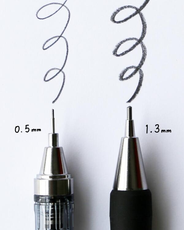 楽天市場】シャープ替芯1.3mm MONO work用 8本入（8pcs.）全長：67mm