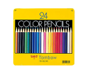 缶入色鉛筆24色セット CB-NQ24C 丸軸トンボ TOMBOW 幅185×厚さ12×全長200mm 鮮やかな発色 優れた定着性 滑らかな書き心地の高品質色芯 【 2個までメール便対応可能 】