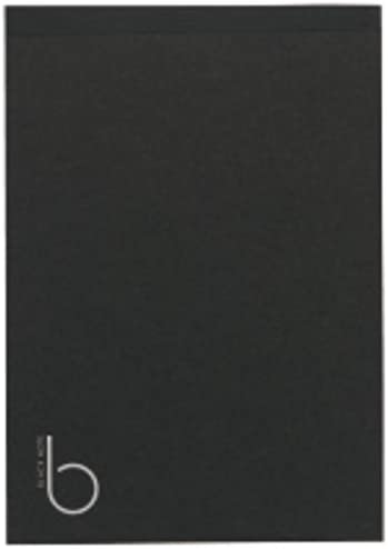 ブラックノート B6サイズ 無地 【NFB04-30】パッドタイプ 181×128×3mm 24枚（48ペ...