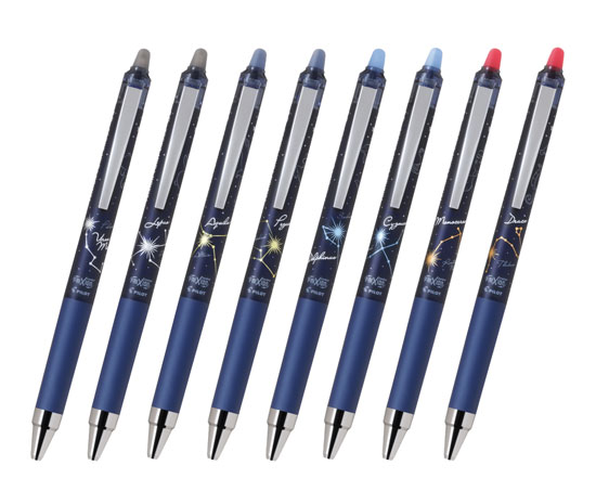 消せるボールペン フリクションポイントノック04 星物語【LFPK-30S4S】FRIXION POINT KNOCK04 ノック式ボールペン パイロット PILOT なめらかな書き味を実現するシナジーチップ搭載 フリクションボールペン 動物星座がモチーフの限定デザインのサムネイル