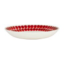 アラビア 24h トゥオキオ ディーププレート 24cm レッド