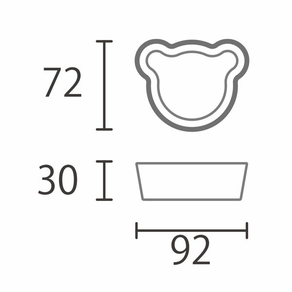 Salenew大人気 H Concept アッシュコンセプト Tak 子供食器 Kids Dish ベビー ボール 鉢 くま タック おしゃれ かわいい こども食器 ボウル ベア Ssサイズ イエロー Sirovaklinika Lv