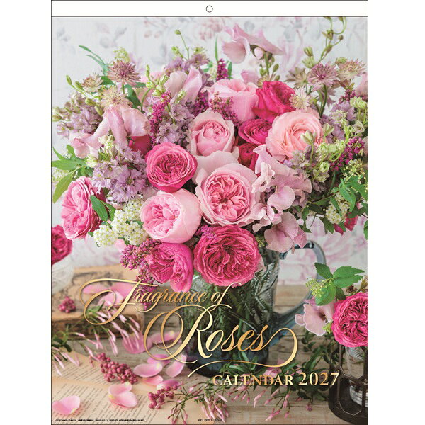 シリーズFragrance of Rosesサイズ515×380mm仕　様13枚綴り、紙ヘッダー仕様、ばらの香料インク使用セット内容カレンダー × 1発売元株式会社アートプリントジャパン商品説明美しいばらのエレガントなアレンジメントと一緒に「バラの香り」が楽しめるカレンダーです。※法律の改正等により、祝日・休日等が変更になる場合がございます。 ラッピングについてカレンダーは、商品本体あるいはパッケージに商品価格が印刷されています。商品価格を消したり、メーカーが予め貼ってあるシールの値札(接着がとても強力なので無理に剥がすと汚くなる可能性があります。)を剥がしたりはしません。予めご了承くださいませ。