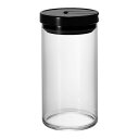 ベルセーブで買える「HARIO ハリオ 珈琲キャニスターL 300g ブラック」の画像です。価格は1,100円になります。