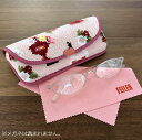 FEILER フェイラー フレグランスローズ メガネケース ペールピンク