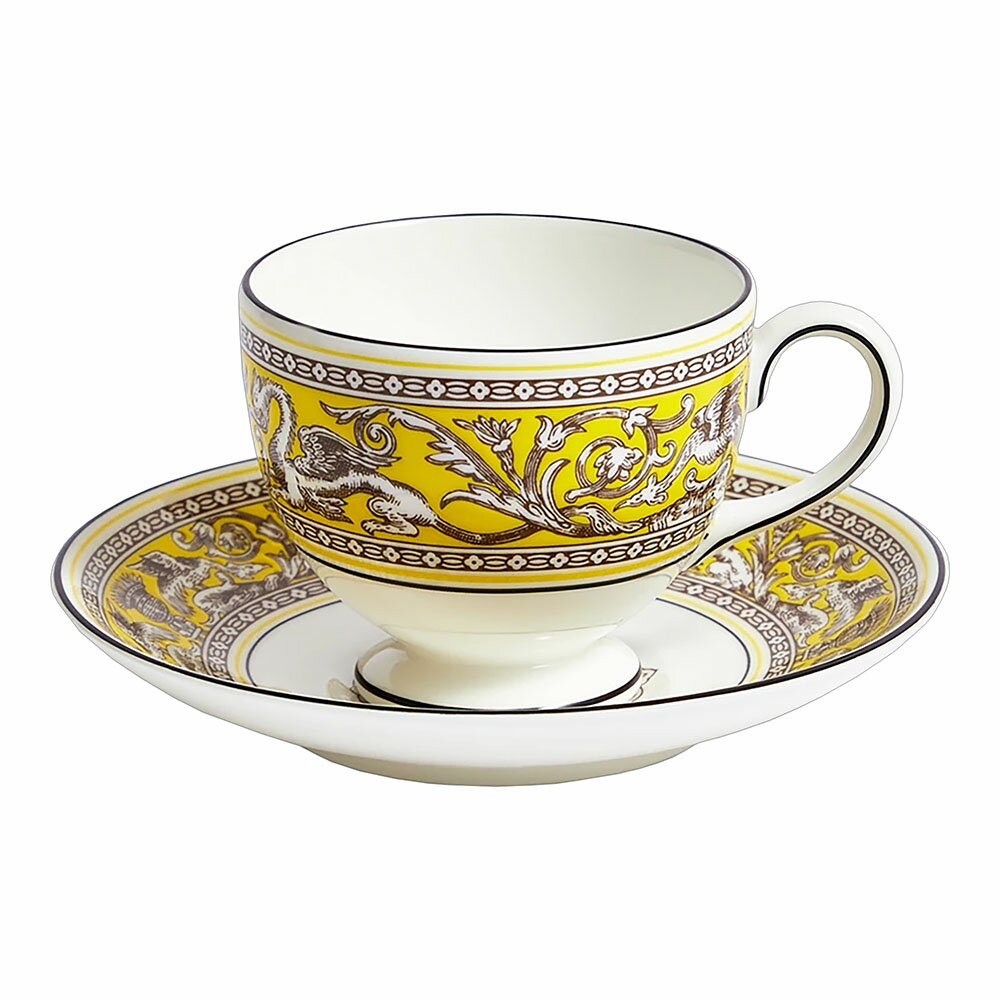 ウェッジウッド フロレンティーン シトロン ティーカップ&ソーサー(リー) 1070726