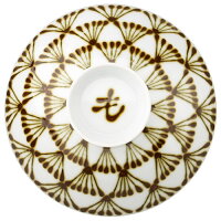 白山陶器平茶碗森正洋の平形めし茶わんQ-58【平茶碗】【ご飯茶碗】【グッドデザイン賞】【ロングライフデザイン賞】【白山陶器】