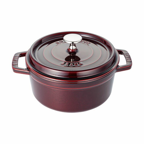 ストウブ　staub　ピコ・ココット　ラウンド　24cm　3.8L　グレナディンレッド　【送料無料】