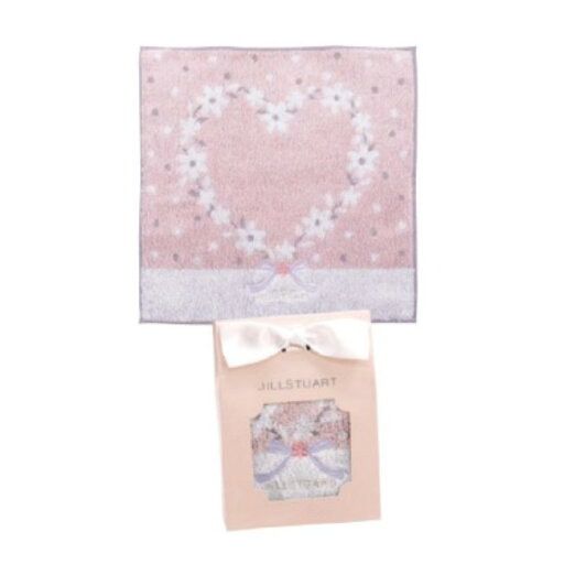ジルスチュアート JILL STUART クオーレ タオルハンカチ ピンク ジルスチュアート JILL STUART クオーレ タオルハンカチ ピンク