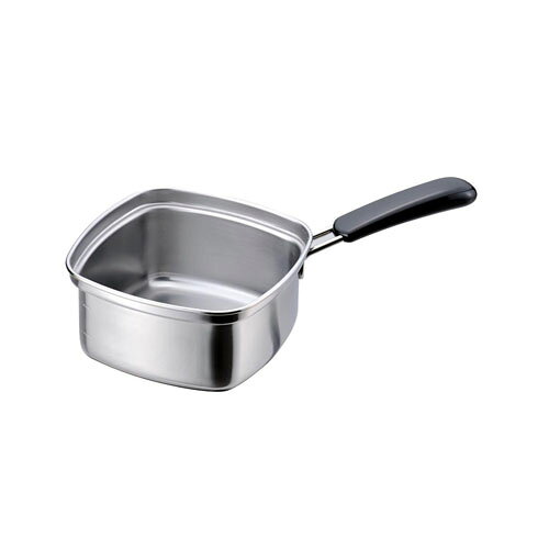 Ih Compatible - 四角いラーメン鍋　15cm