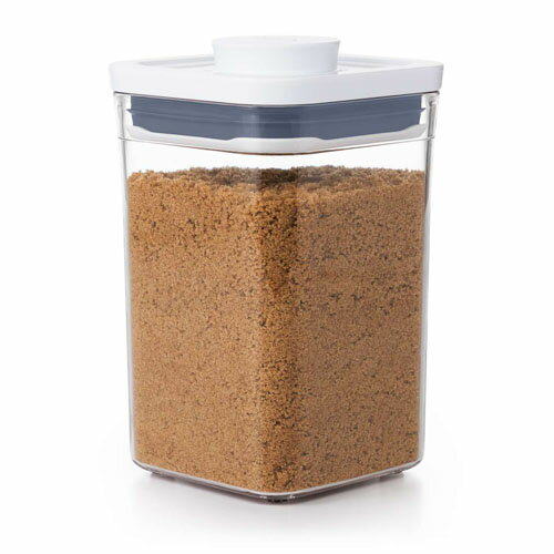 Steel Storage Containers - OXO　オクソー　グッド・グリップス　ポップコンテナ　スモールスクエア（ショート）