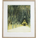 岩切裕子 額付き木版画 Kammer Allee(2009年)