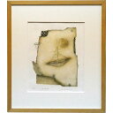 岩切裕子 額付き木版画 風の航跡(2002年)