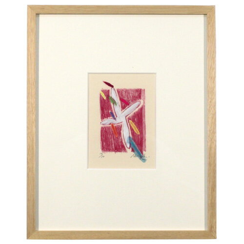 片山みやび 額付きリトグラフ 『さら』 2003年