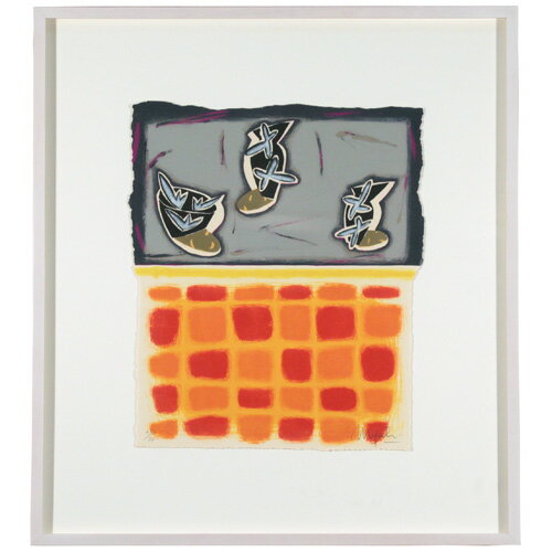 片山みやび 額付きリトグラフ 知ってるよ、知ってるよ、知ってるよ 2000年